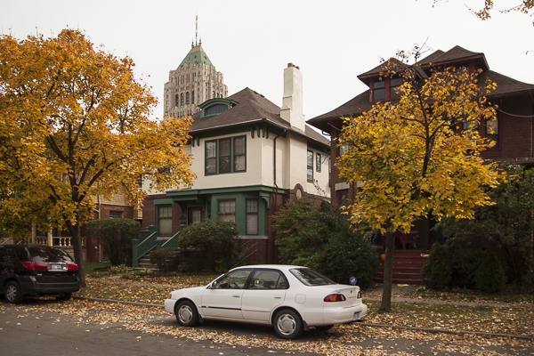 Bethune Street in New Center