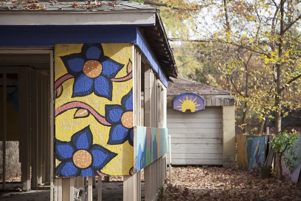 A pocket park along the Brightmoor Farmway