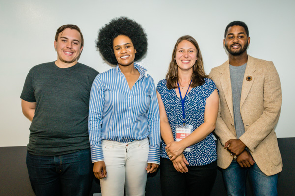 Andy Didorosi, Pahon Murray, Gina Reichert, and Sebastian Jackson