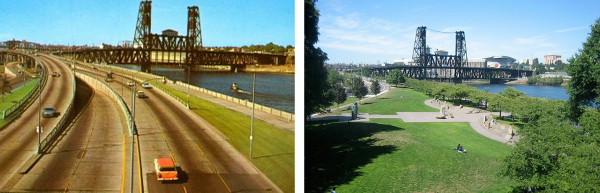 Portland's Harbor Drive reimagined