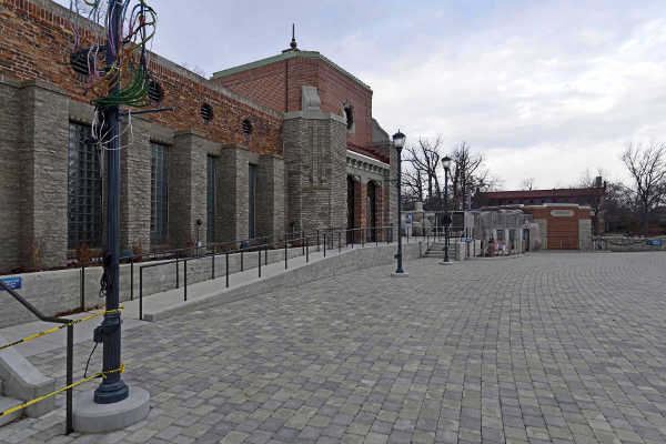 East side of the Toledo Zoo Aquarium by Jay Hemdal, Toledo Zoo