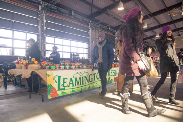 Leamington Farms stand in Shed 5 at Eastern Market