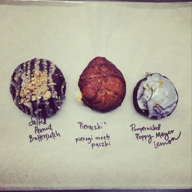 Sister Pie's Paczki flavors