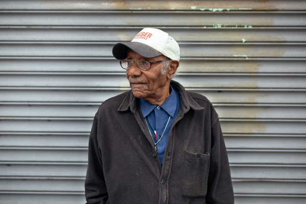 Kiser, a 92-year-old navy veteran who rides the bus frequently