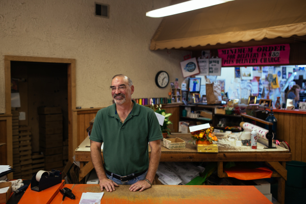 John Kewish has owned Grace Harper Florist on Woodward for the last 25 years. The business was founded in 1918.