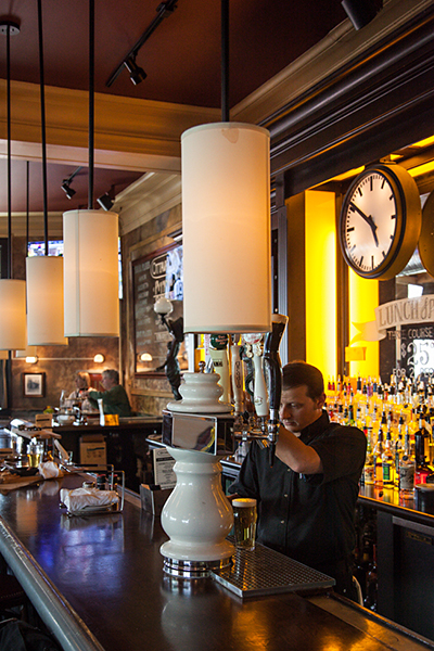 The bar at Ottava Via