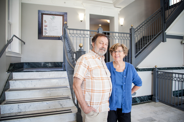 Ernie Zachary and Diane Van Buren