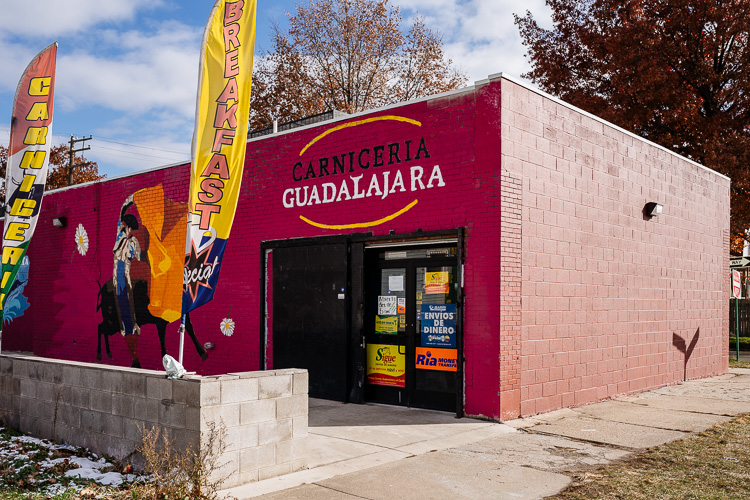 Exterior of Carniceria Guadalajara
