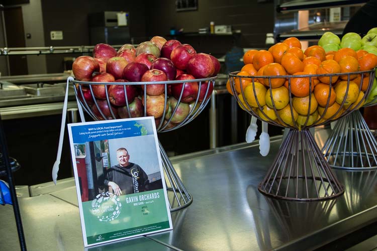 Education is an important part of 10 Cents a Meal. Here, students learn about their local farmers.