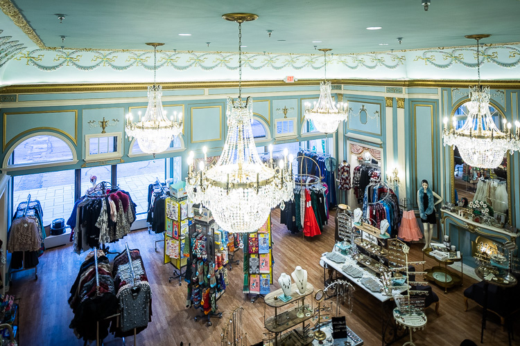 Interior of the Peacock Room