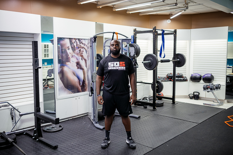 Bear Sanusi, owner of SOS Fitness