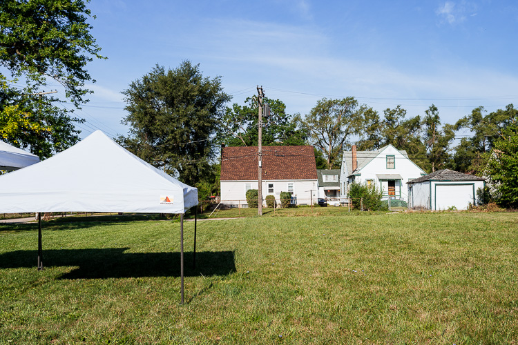 Space for San Juan Block Club's park