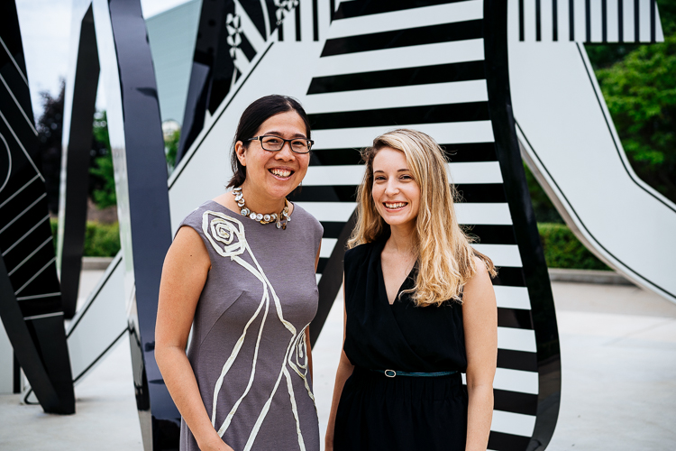 Leslie Tom and Samantha Fernandez Keys