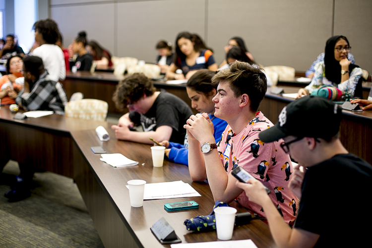 Attendees of the Michigan Youth Summit