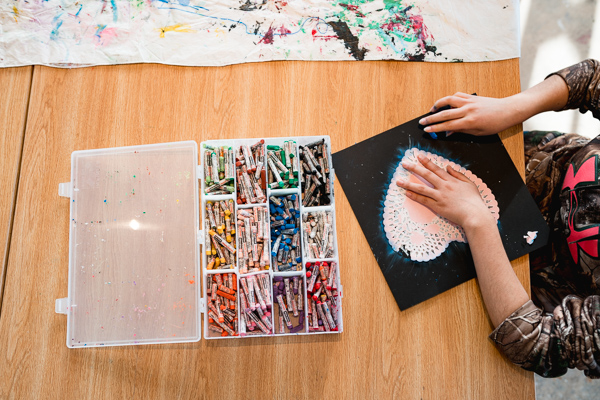 Art work by student Dailiany Velasquez