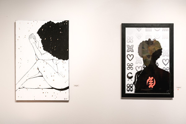 Art in the "Anti-Love Song" exhibition