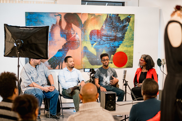 Panel on bitcoin and blockchain tech at NorWest Gallery