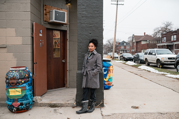 Community activist and artist Halima Cassells