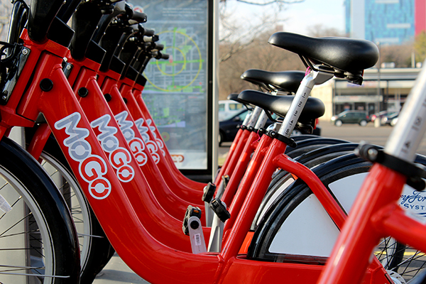MoGo rental bikes