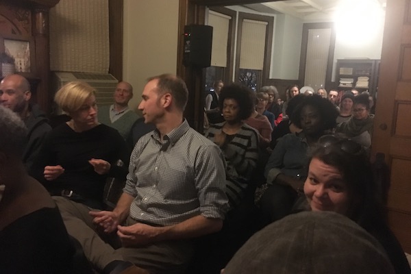 A packed house for the event