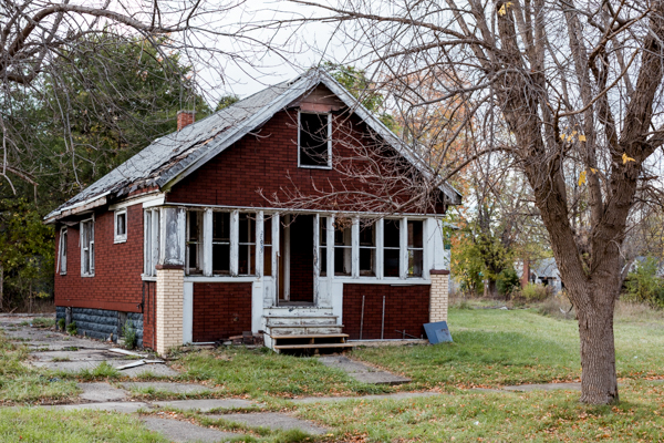 Future neighborhood community space purchased by Bleeding Heart Design