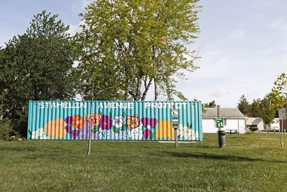 Supply Create along Stahelin Avenue