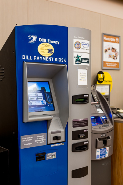 DWSD bill payment kiosk