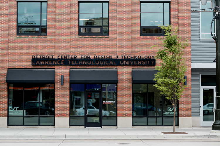 Lawrence Tech Detroit Center campus in Midtown on Woodward. 