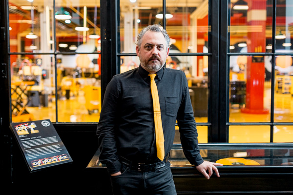 Roe Peterhans, manager of Third Man Record's Detroit store