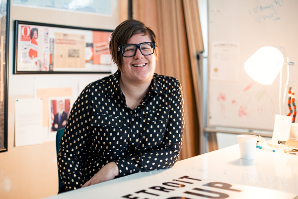 Detroit SOUP founder Amy Kaherl