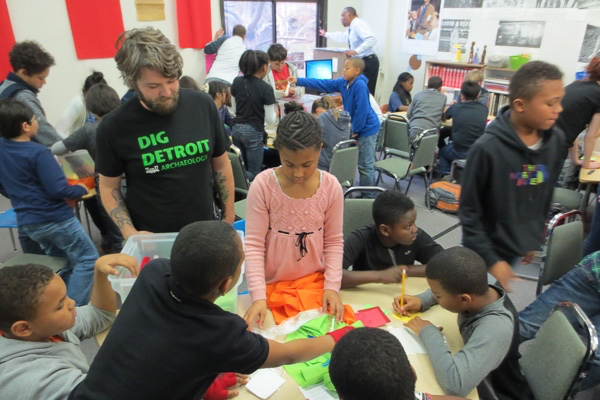 Time Jumpers in class - Photo courtesy of Time Jumpers