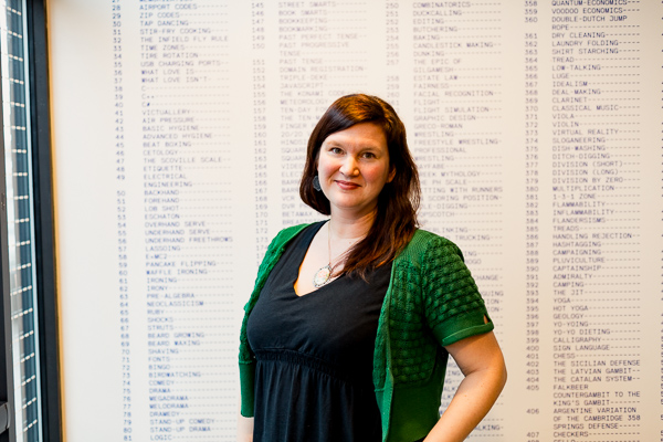 Amanda Uhle, executive director of 826michigan