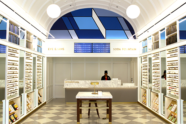 Warby Parker’s new Woodward Ave. storefront