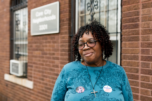 Lilly Skinner, an employee for Core City Neighborhood