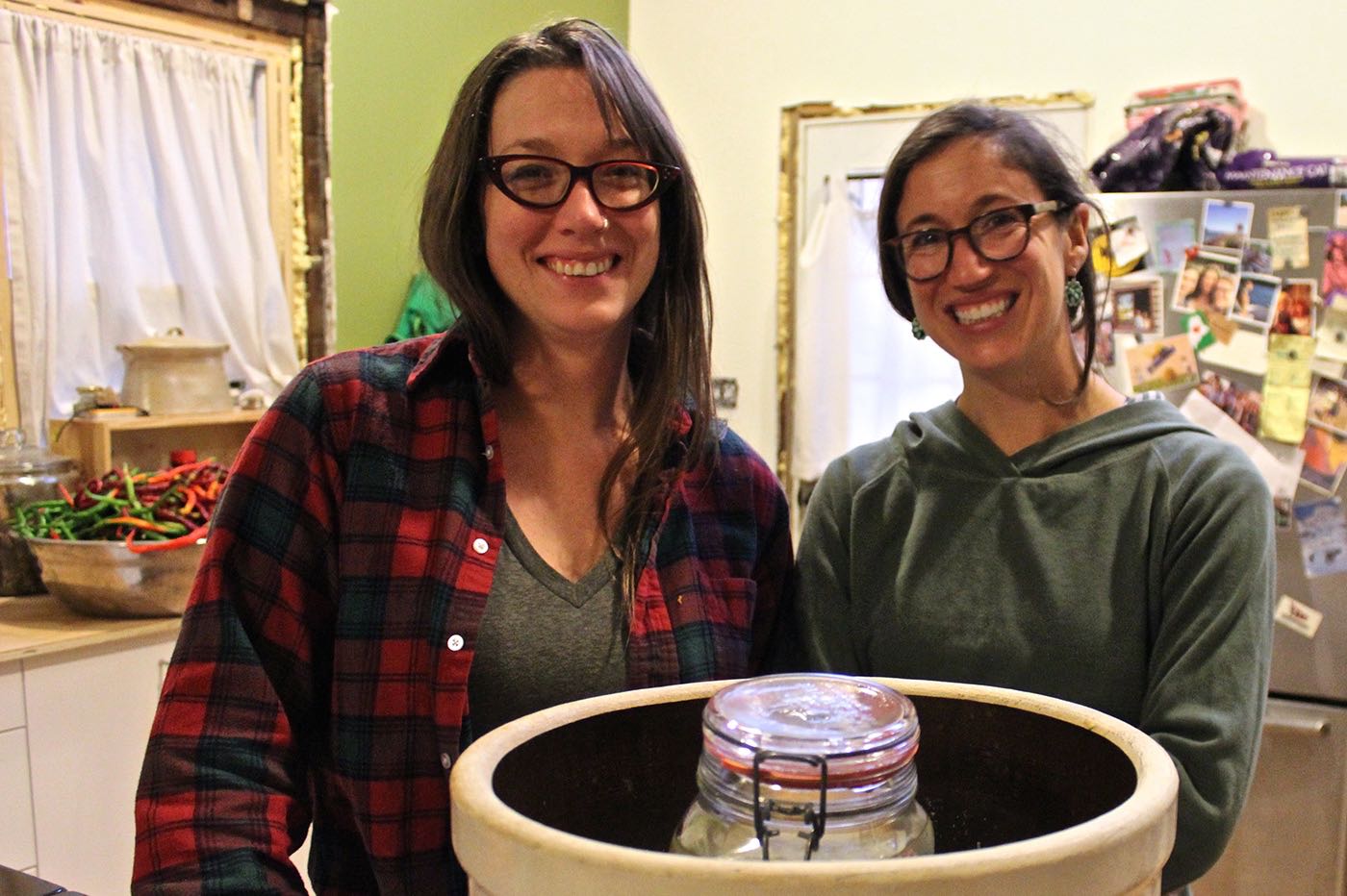 Alison Heeres and Gwen Meyer of Coriander Kitchen and Farms