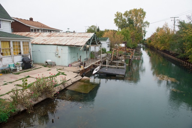 The Jefferson Chalmers neighborhood, located on the far east side, is one of the areas most at risk for flooding and heat stress