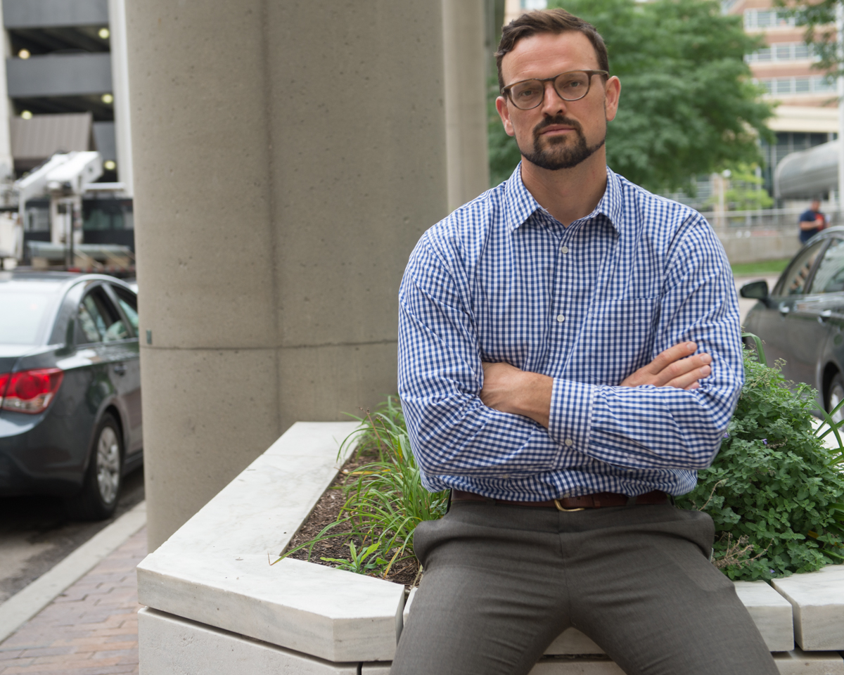 Joel Howrani Heeres, director of open data and analysis for the City of Detroit