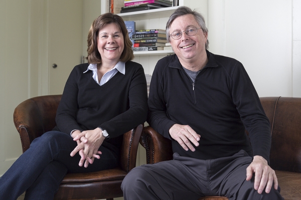 Peggy and Tom Brennan, co-owners of the Green Garage