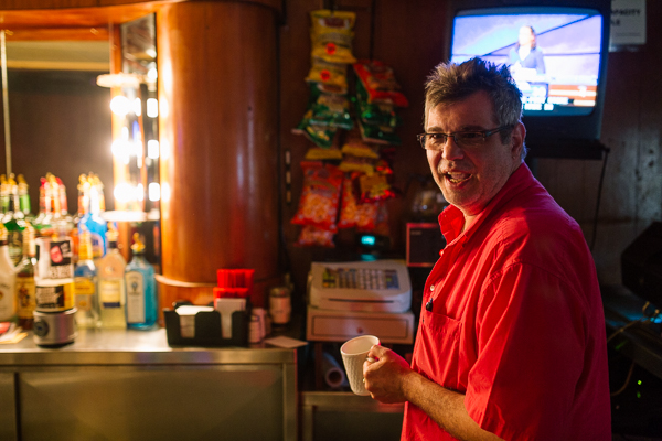 George Boukas, owner of Temple Bar