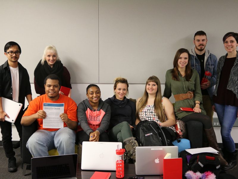 Inaugural Cross Stitch Creative class