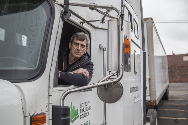 Tom Mueller, director of Detroit Training Center's CDL program