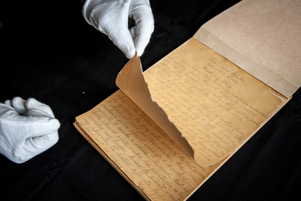 Laura Ingall Walders manuscript