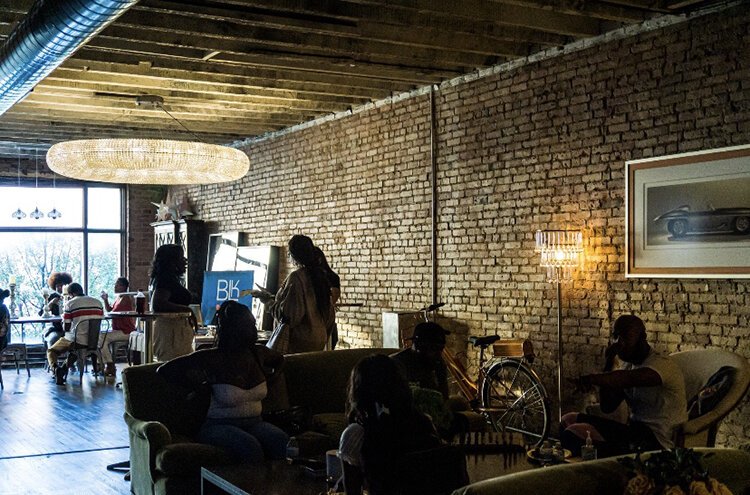 BLK Space's BLK Wall Street event featuring local Black vendors.