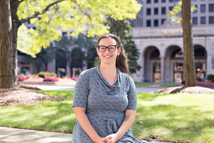 Stephanie Inson is a program manager at LISC Detroit, one of the nonprofit organizations behind a new economic development program in the city. 