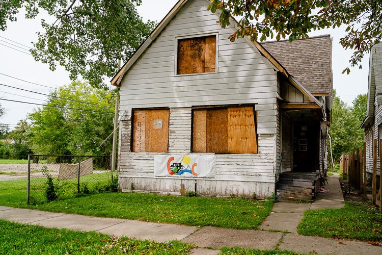 COC's future youth center on St. Hedwig. (Nick Hagen photo)
