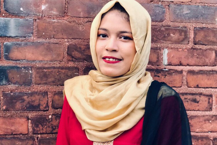 Mahbuba Sumiya is a senior at Benjamin Carson High School of Science and Medicine and lives in Hamtramck.