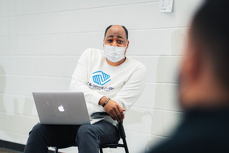 Gavin McGuire, chief operating officer of Boys & Girls Club of Southeastern Michigan