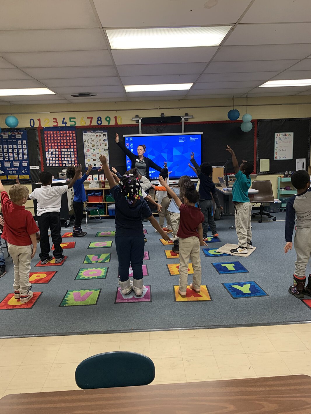 Meredith Sherman leads CrimFit programming.