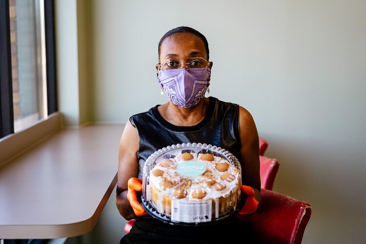 Rhonda Crenshaw Morris is owner of Lucki's Gourmet Cheesecake.