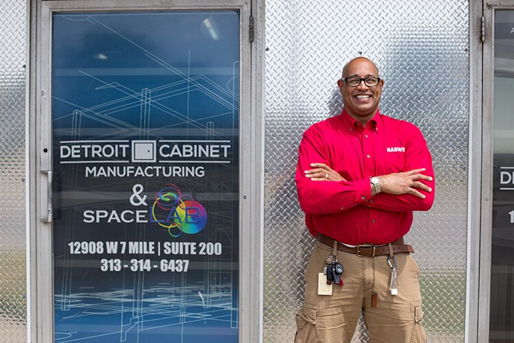 Jason Cole is part of nine associations working to support minority groups in the construction industry in Detroit.